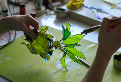 Screaming Mandrake Suncatcher — The Root That Invented Grindcore, Weird Metal Gift