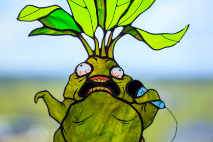 Screaming Mandrake Suncatcher — The Root That Invented Grindcore, Weird Metal Gift